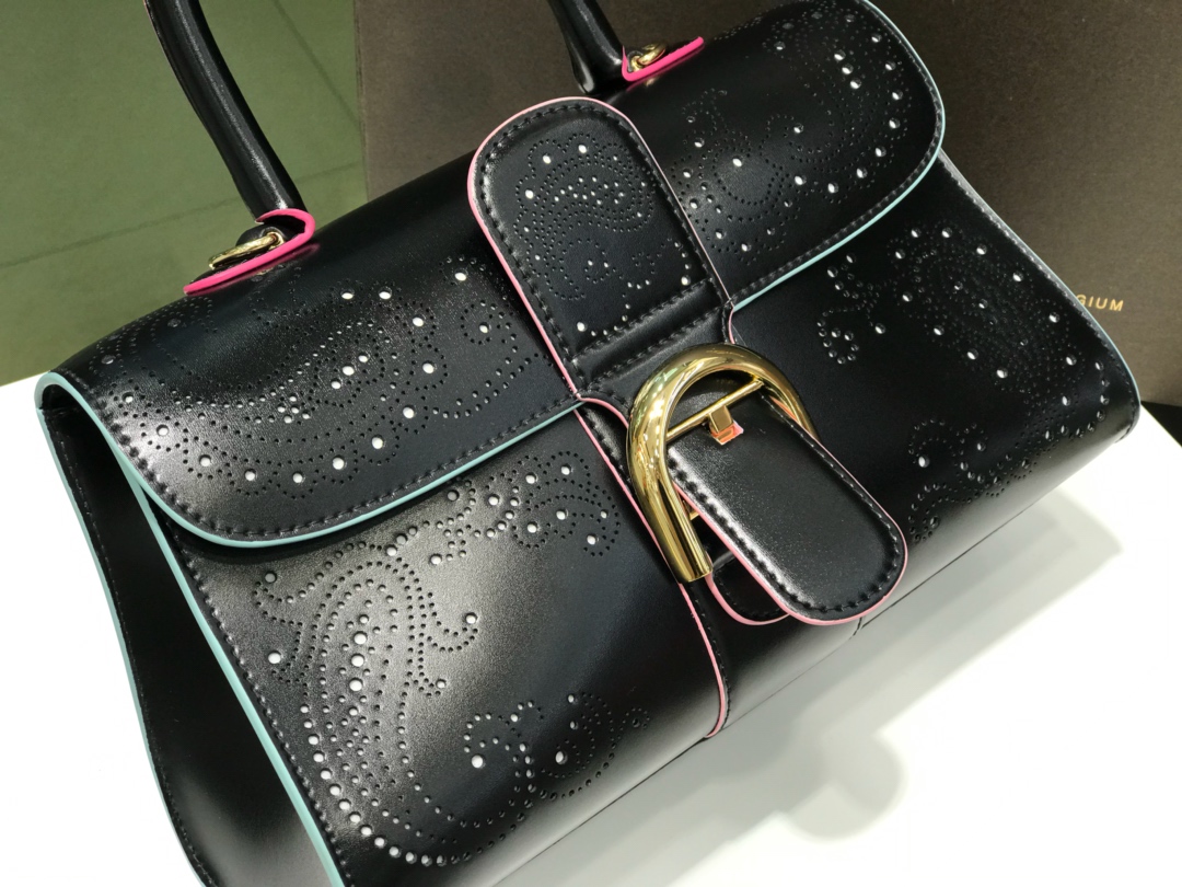 델보 브리앙 미니 캐시미어 박스백